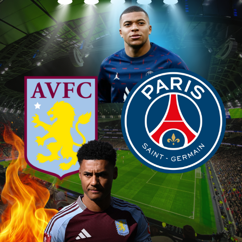 Champion's League Aston Villa vs PSG